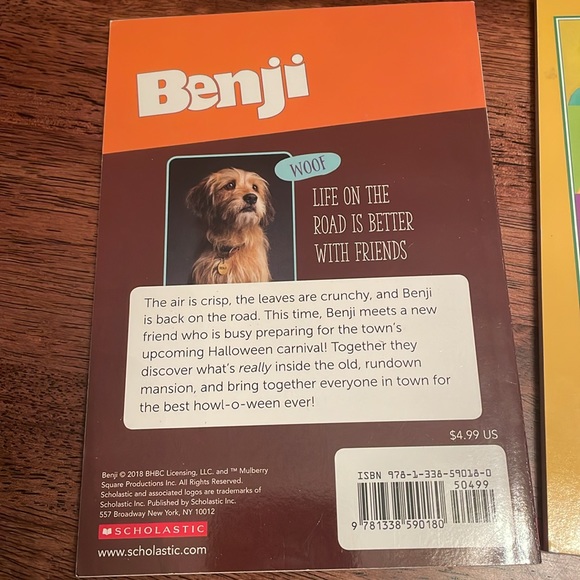2 Scholastic book bundle, Benji howl-o-ween - Picture 7 of 12